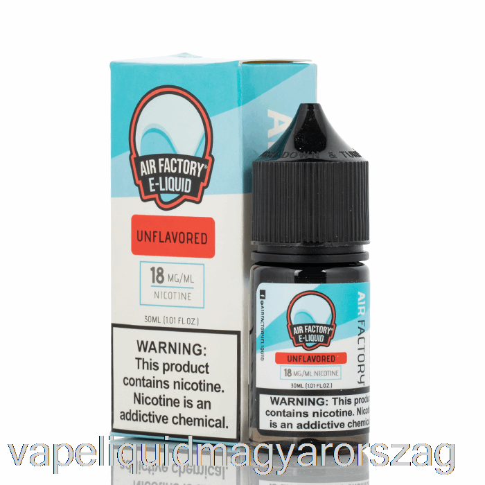 ízesítetlen - Levegőgyári Sók - 30ml 36mg Vape Toll